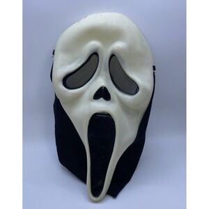 Vintage Ghostface Mask Scream Easter Unlimited Inc. Stamped Chin Horror Rare